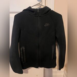 Nike Tech Black Full-Zip Hoodie